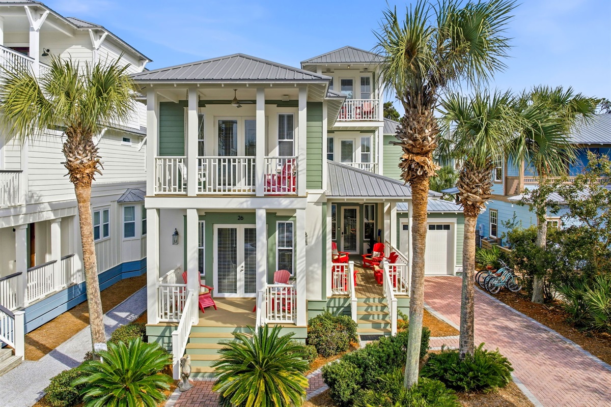 Welcome to the Red Rooster! This stunning coastal retreat is your home base for a perfect beach getaway.
