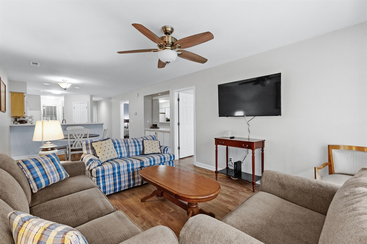 Large TV with Premium Package