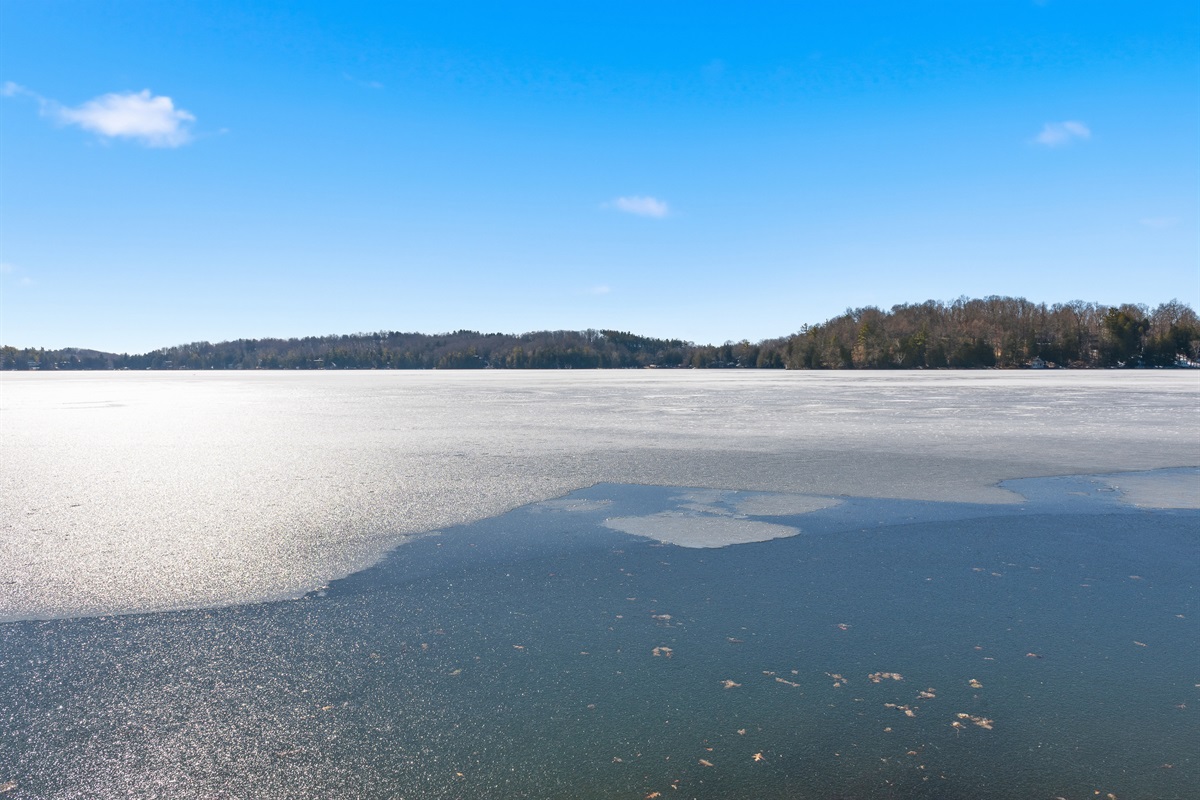 Beautiful lake in all seasons.