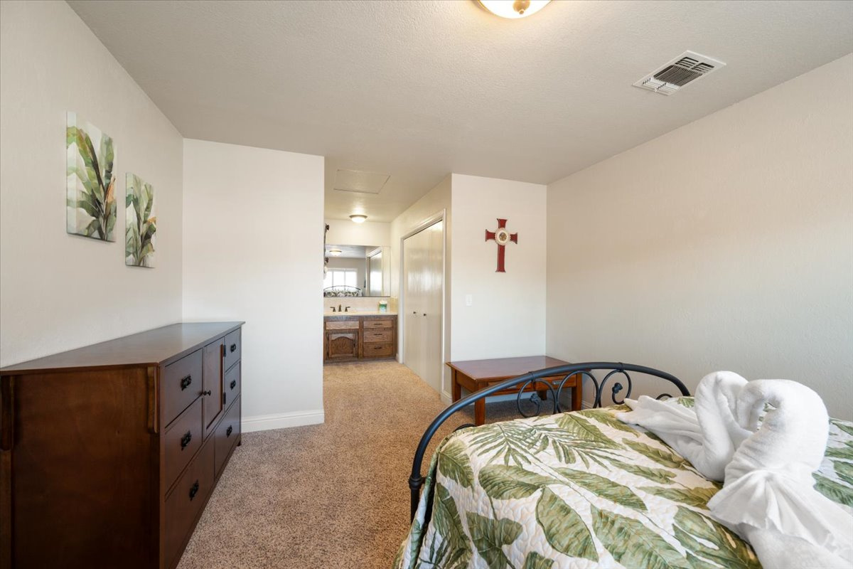 Primary bedroom upstairs-Queen bed