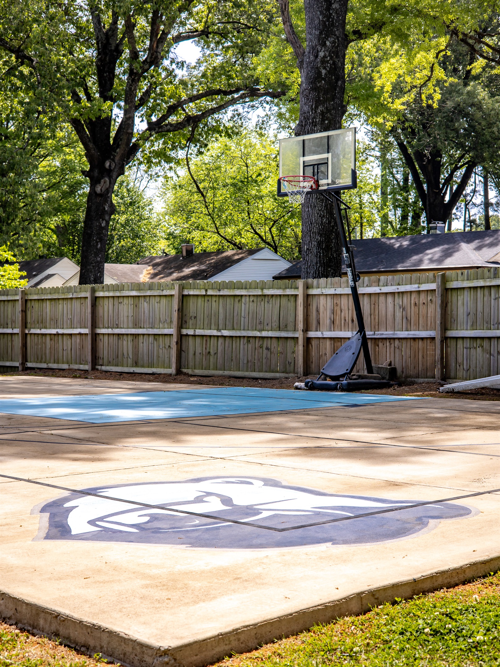 Basketball/pickleball court