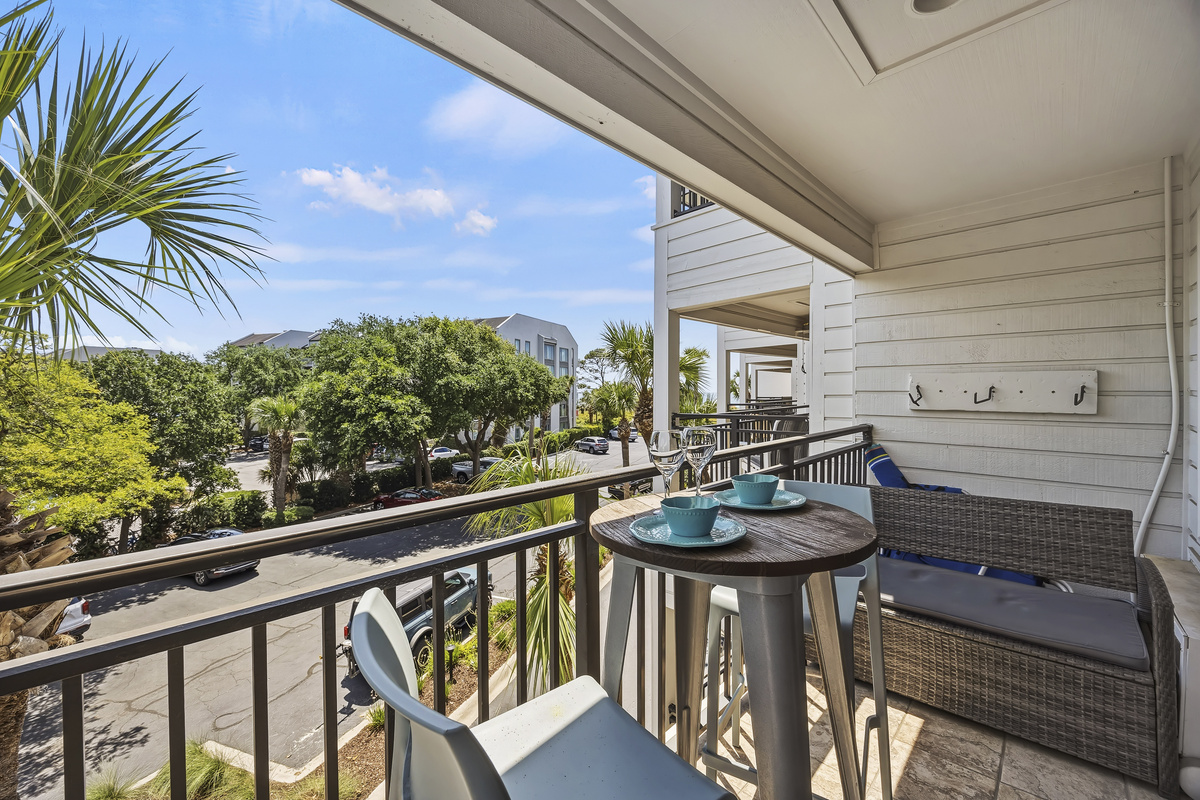 Enjoy coastal views and ocean breezes from your private balcony.