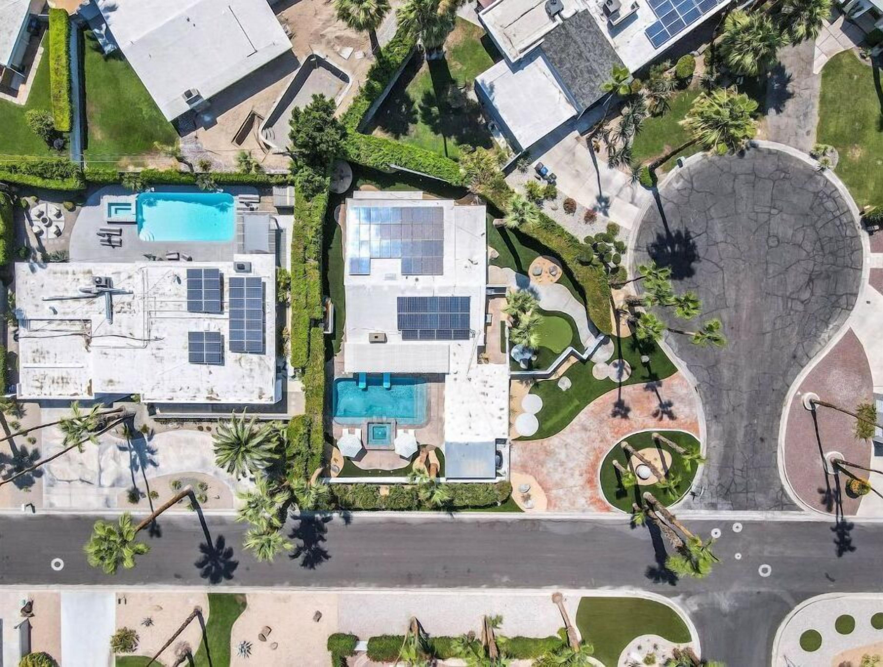 Overhead view