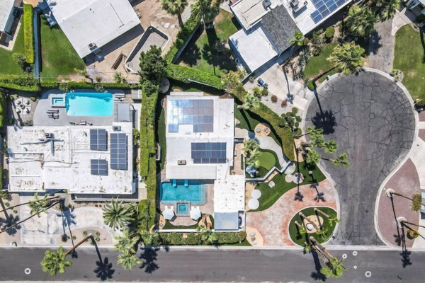 Overhead view