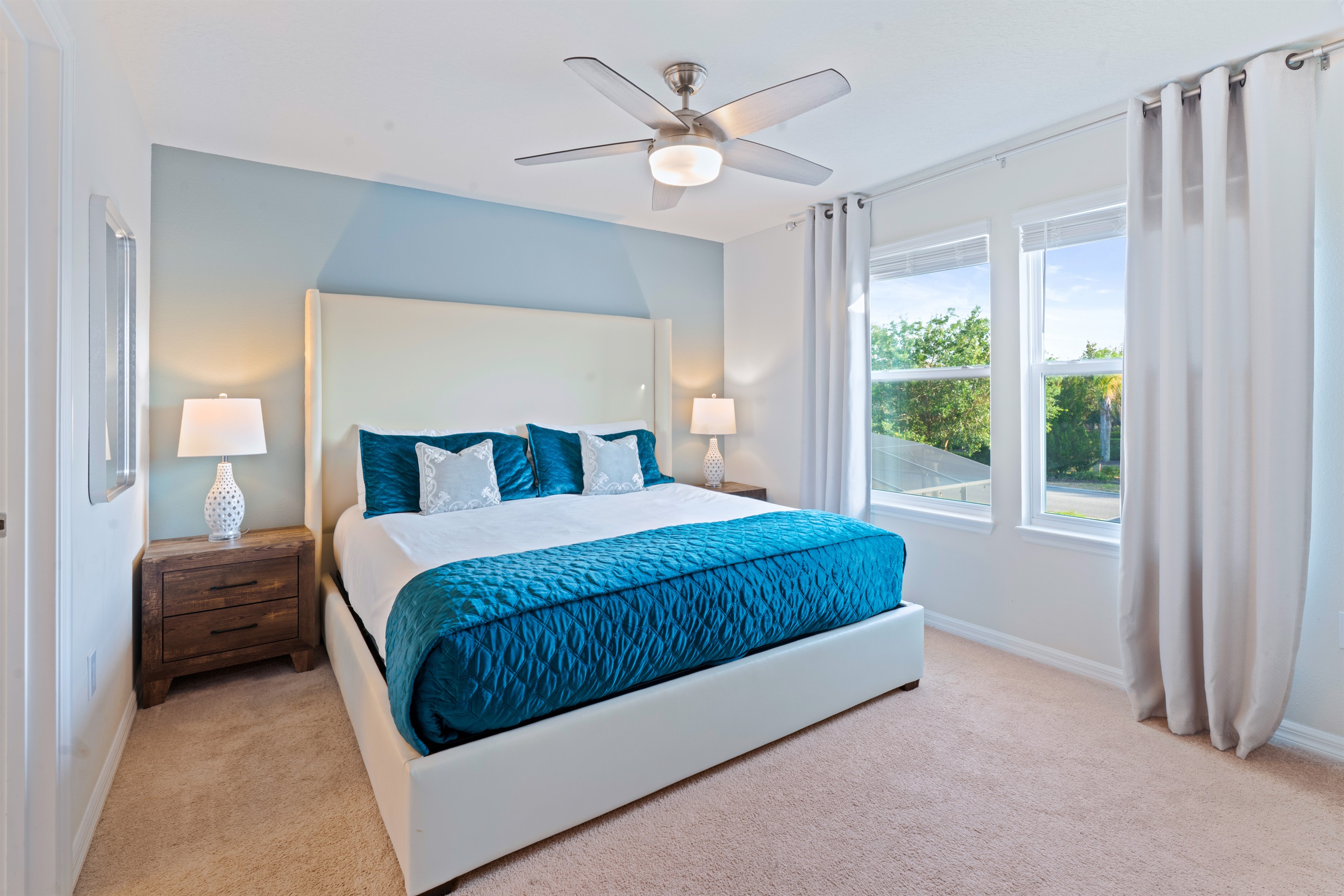 Relax in the Fleur de Sel Suite, featuring an ensuite bathroom, a luxurious US King bed, and a Smart TV for your entertainment.