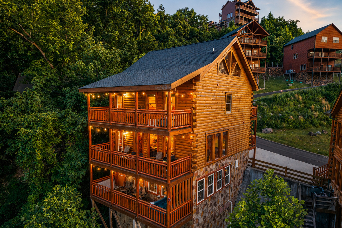 Mountain views, peaceful nights, and unforgettable stays—it’s always a good time at The Only TennISee Mountain Retreat.