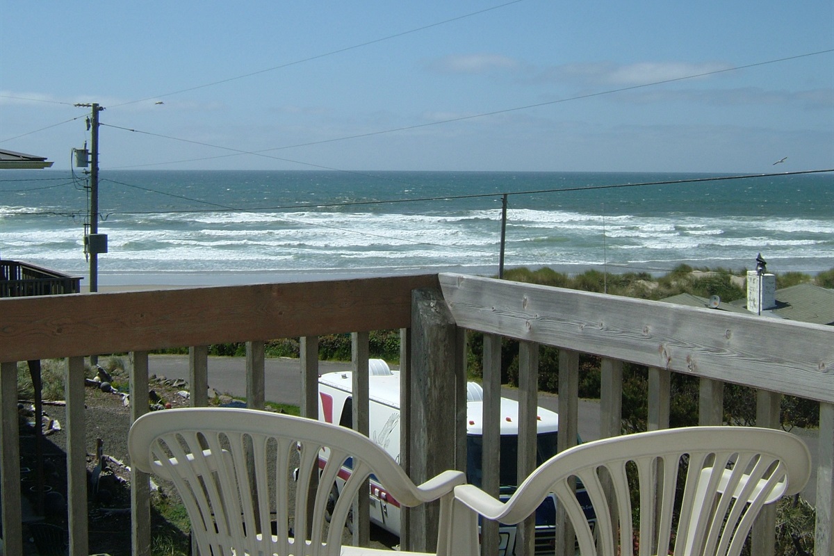 View from second floor deck