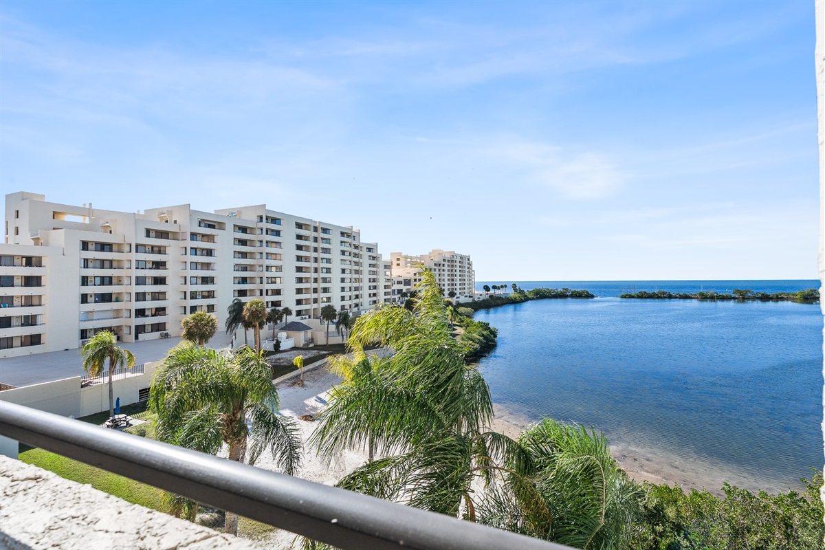 View from the units private balcony