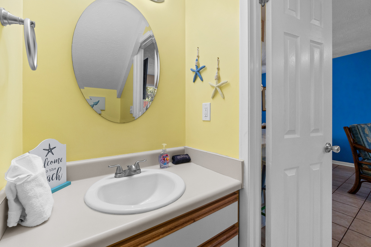 Half Bath Downstairs.
