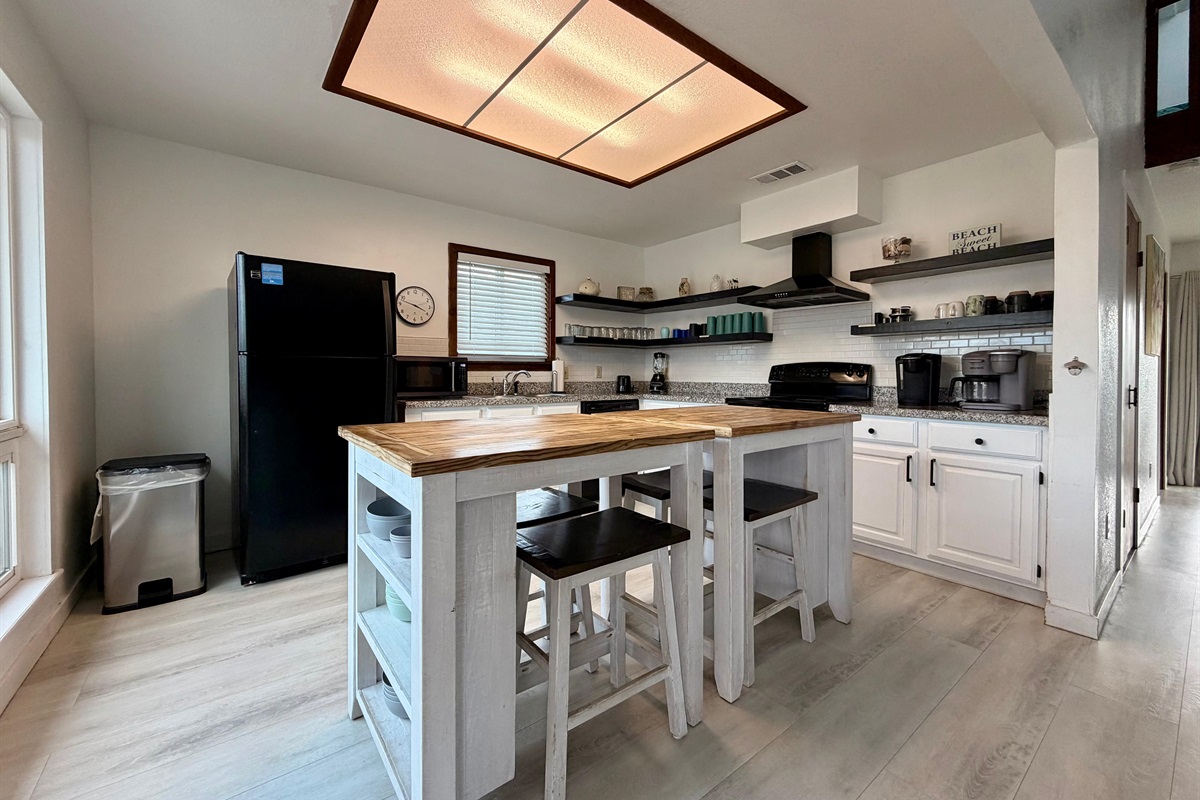 Fully equipped kitchen!