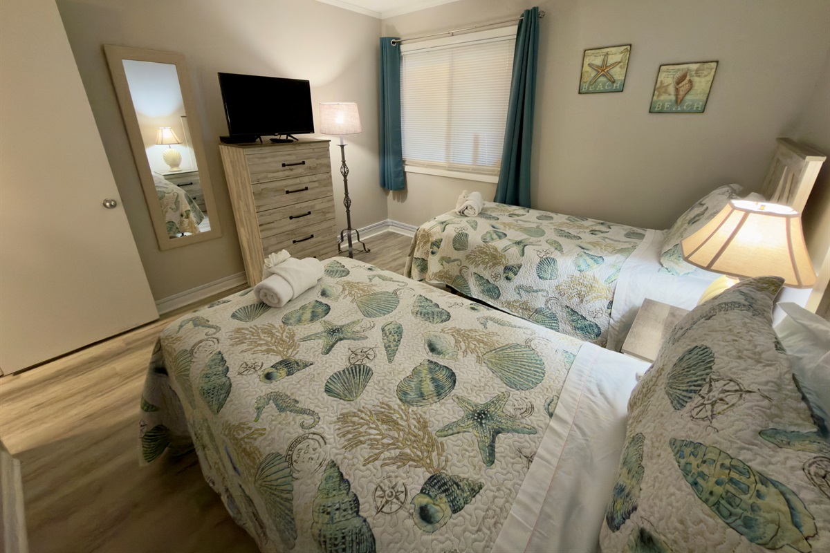 Twin Beds In 3rd Bedroom