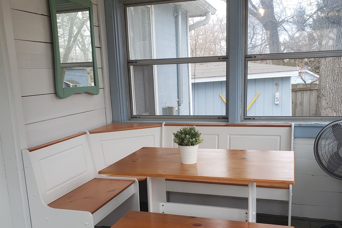 Dining - Enclosed Porch