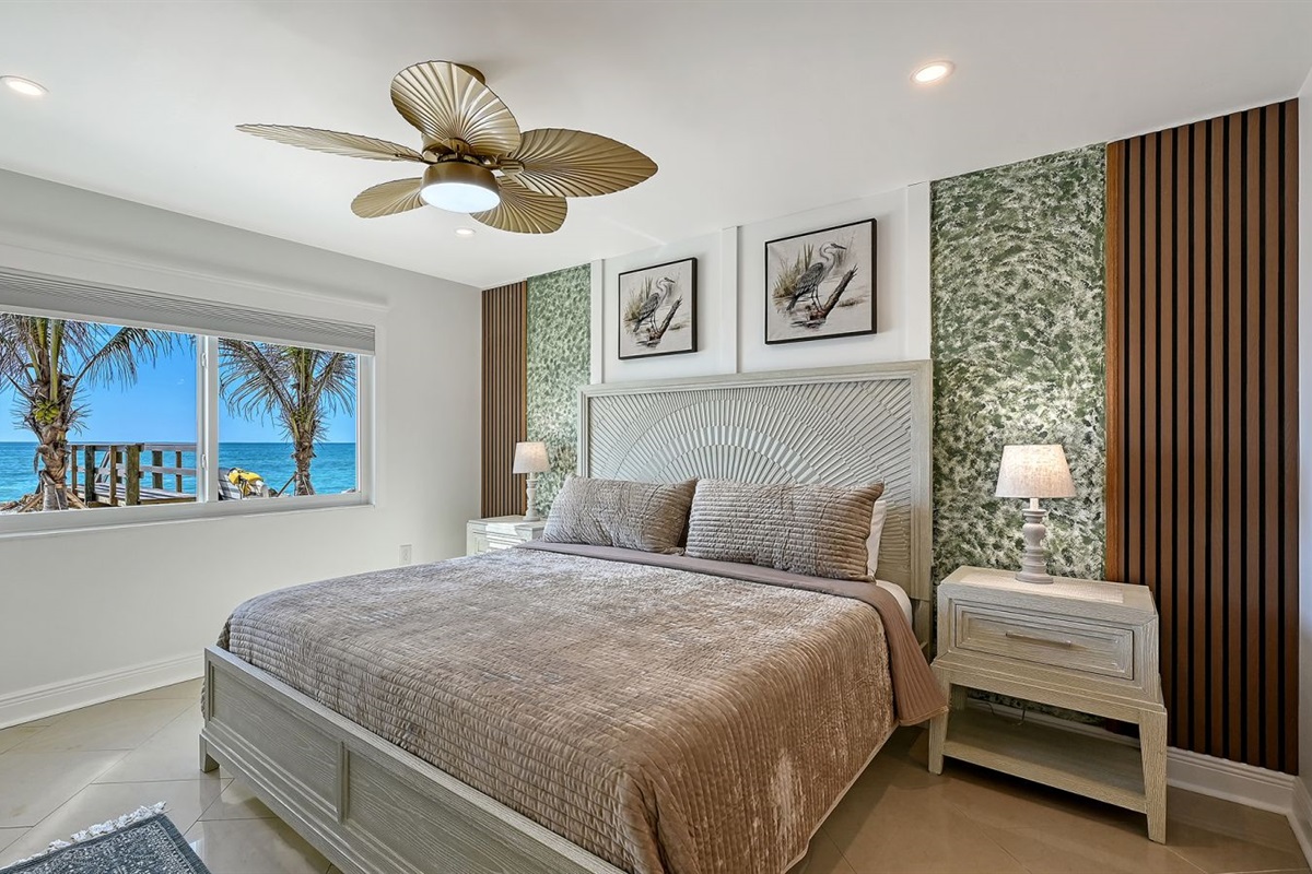 Master Bedroom California King & View! 