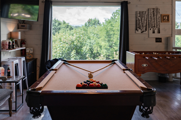 Billiards with a view.