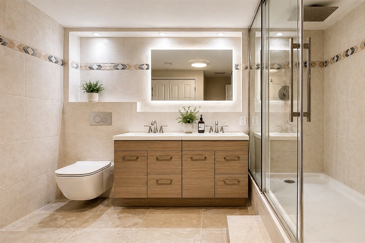 master bathroom