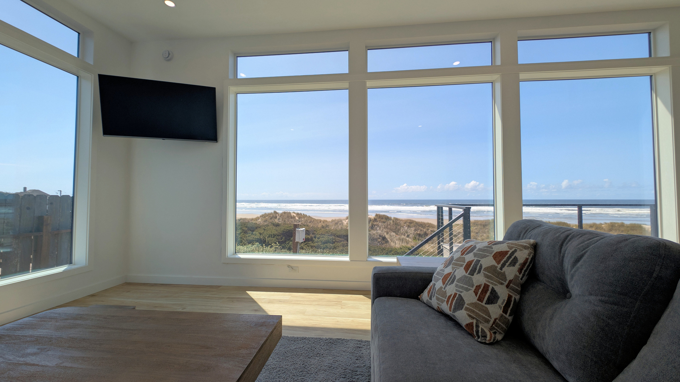 Watch the game and enjoy& the breaking waves