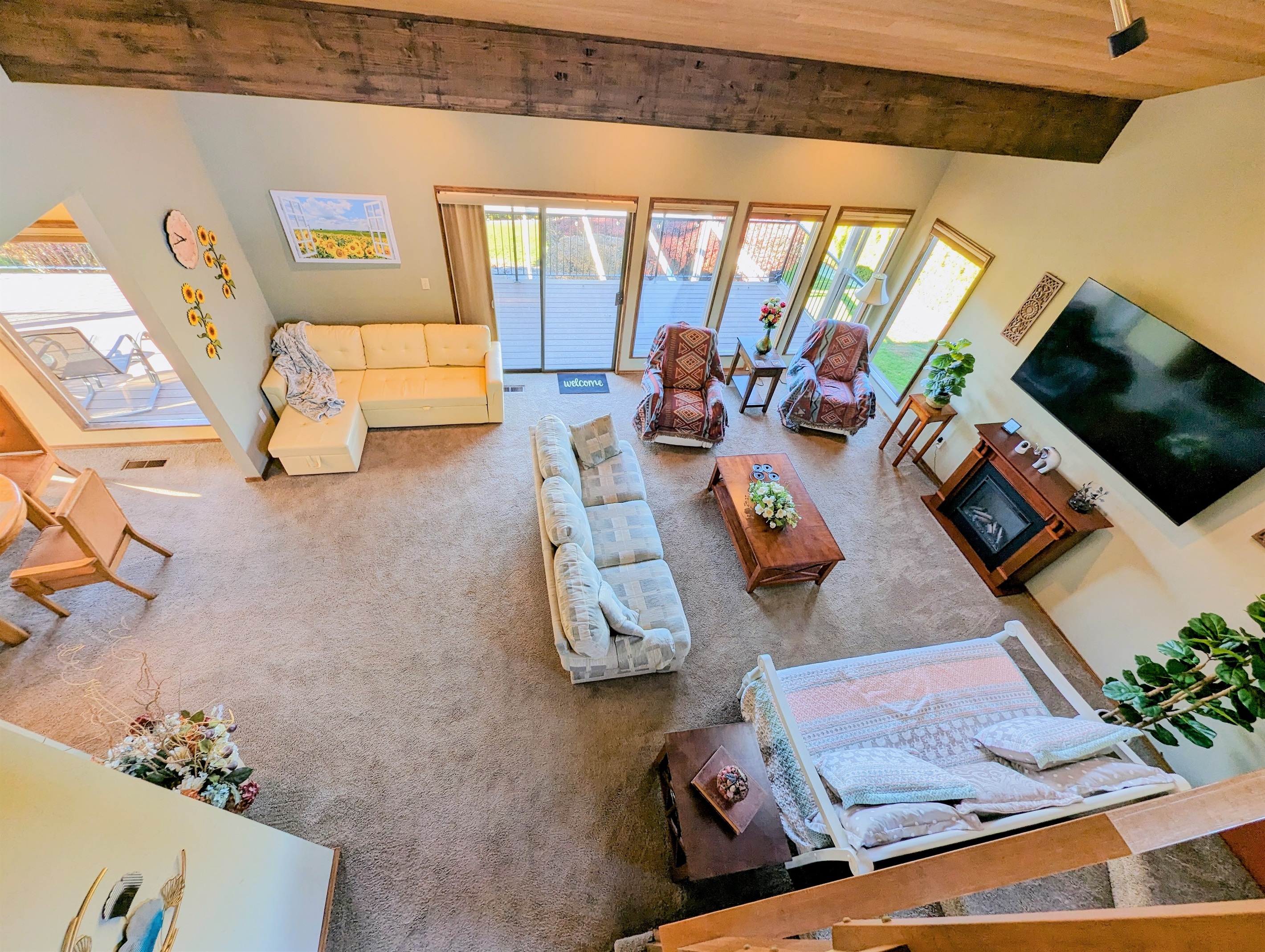 Open and spacious floor plan making this a perfect place to host friends and family.