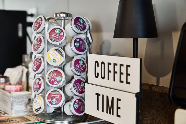 Complete Coffee, Tea, Hot Cocoa Station