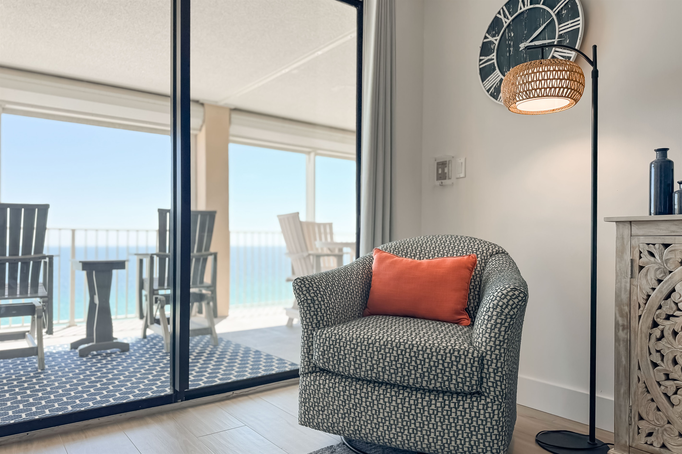 2 Swivel Rockers in Living Area