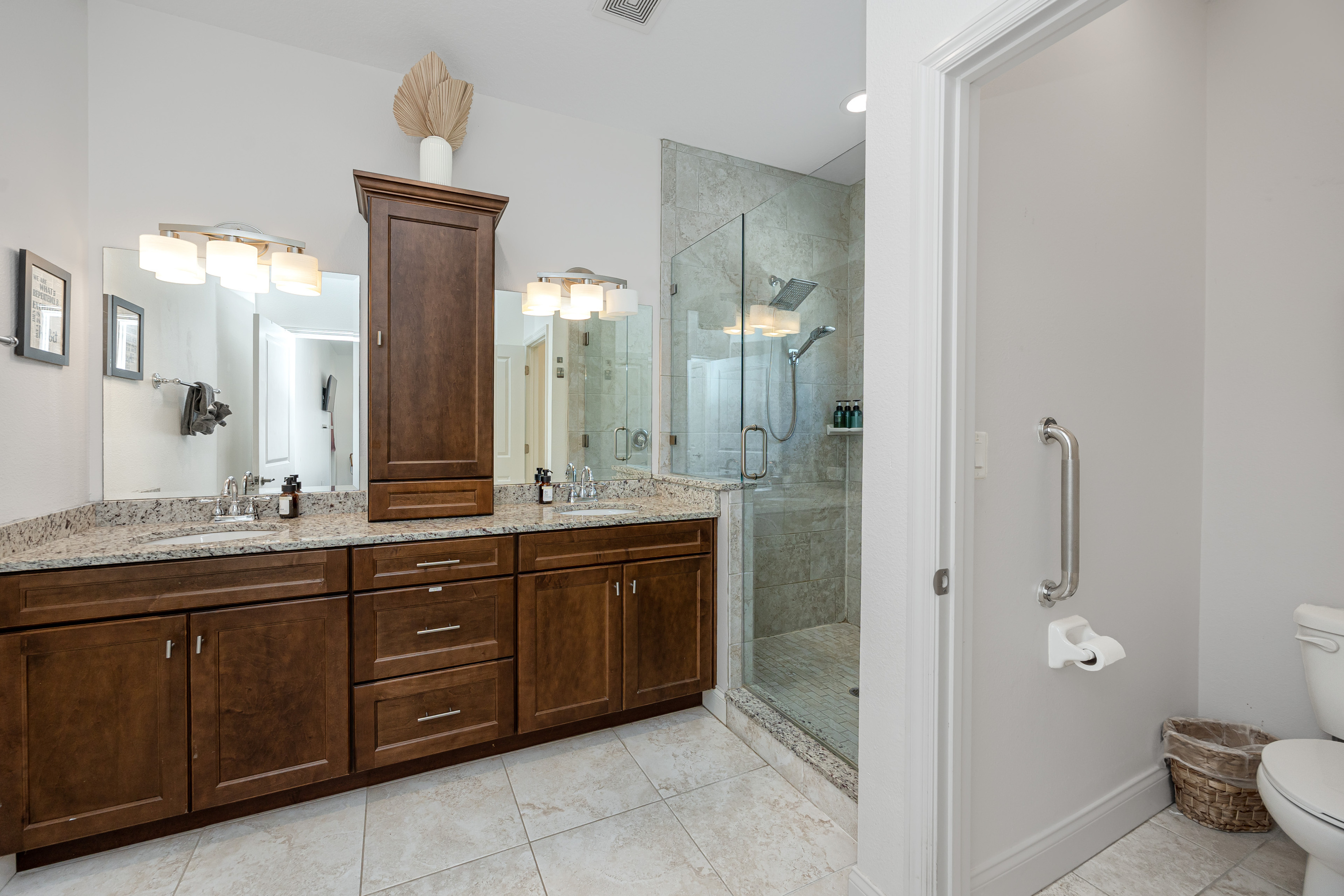 Bathroom with Double Vanity