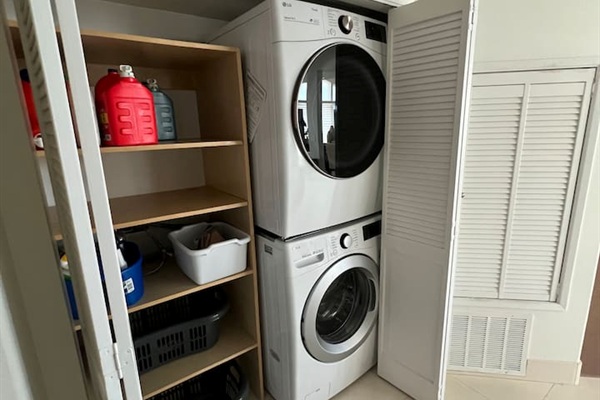 In Unit Laundry