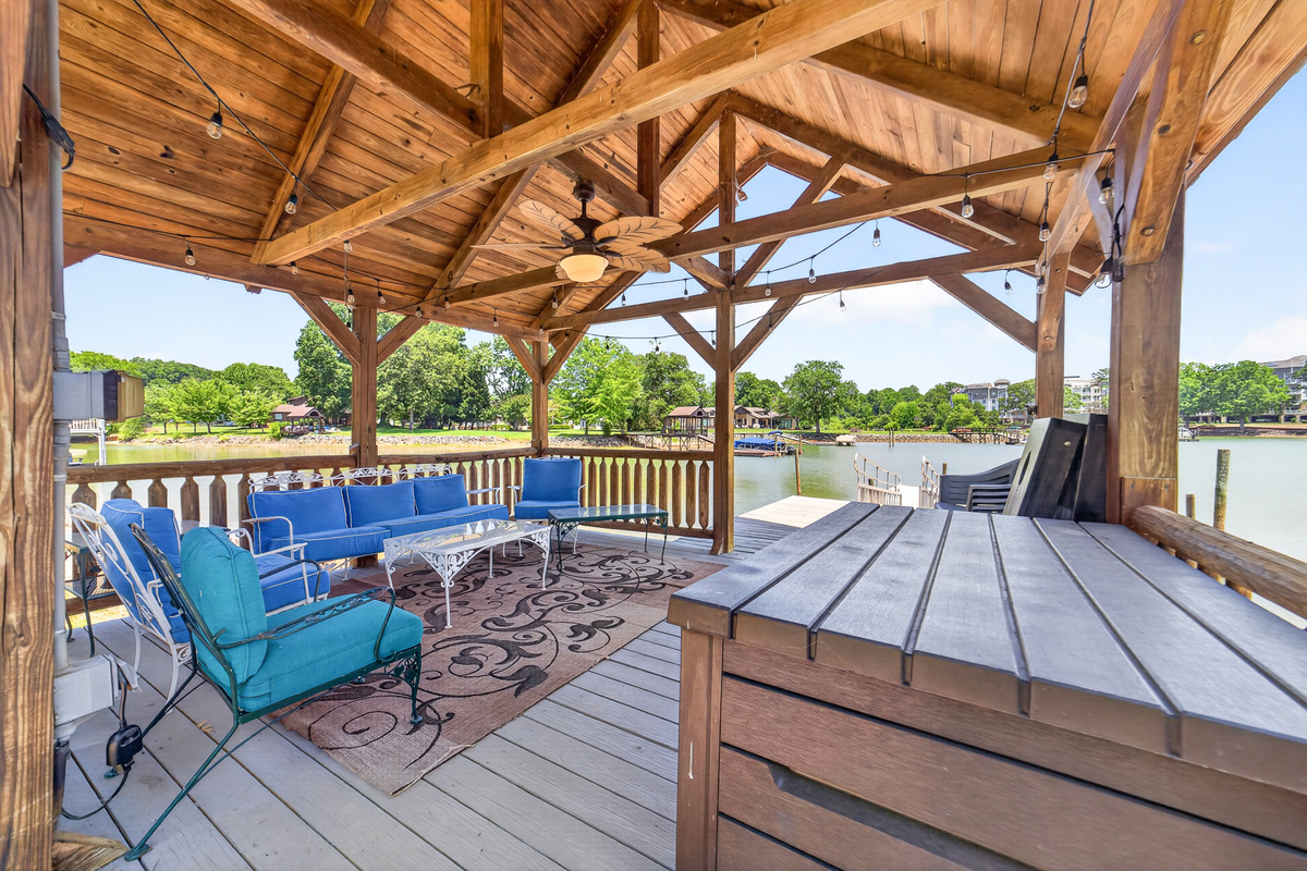 Dockside gazebo