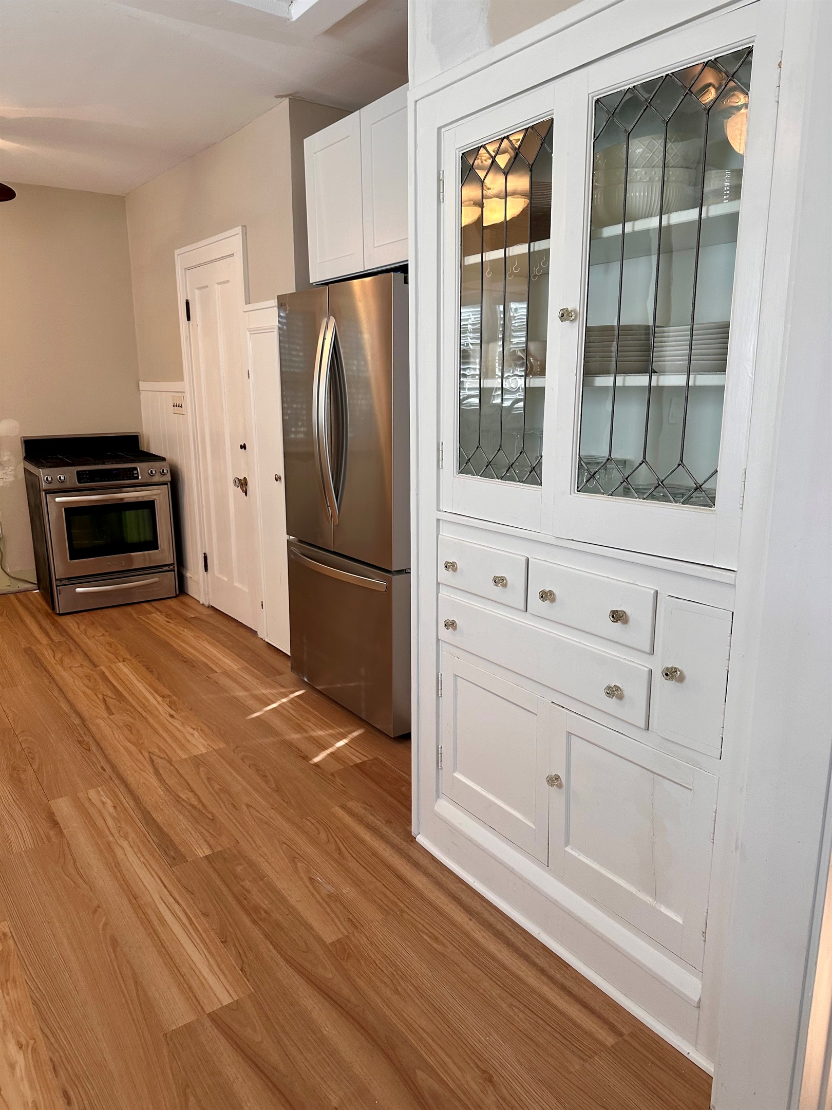 Kitchen with the original Butler Pantry