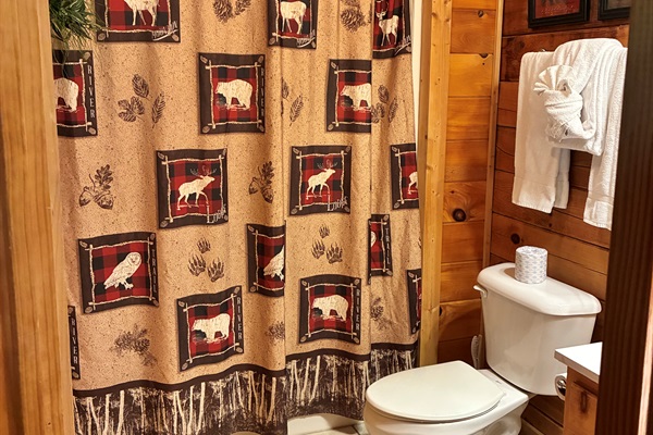 Bathroom on main floor
