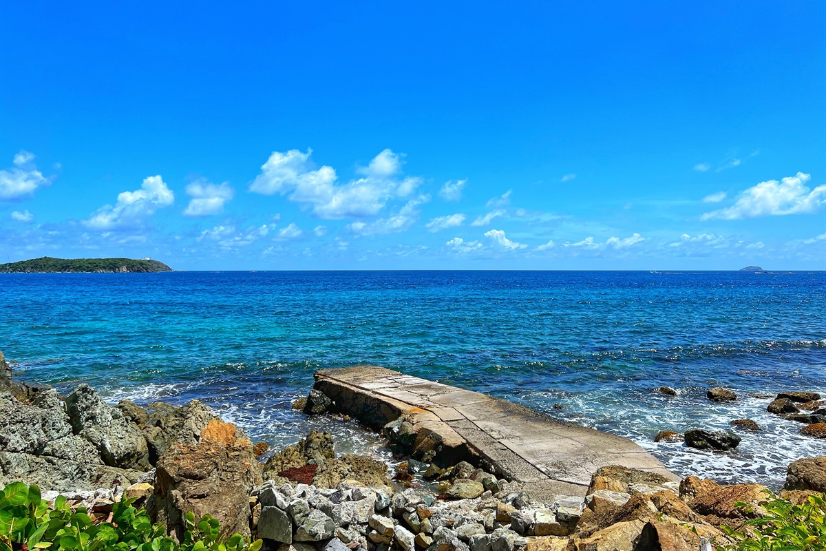 The islands can't get less better with the blue seas