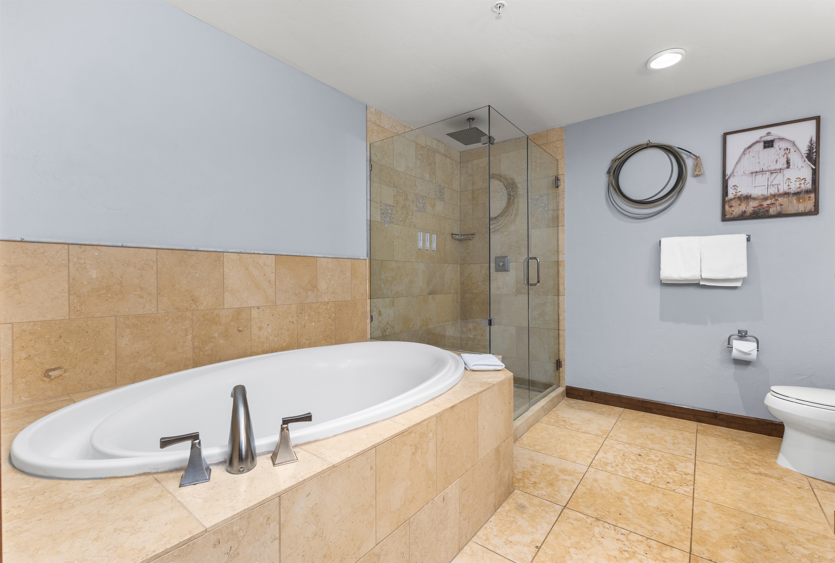 Ensuite Bathroom 1 | Tub and Stand Alone Shower