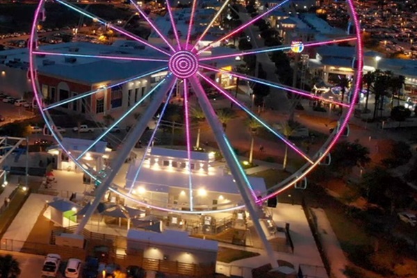 Skywheel at Pier Park (Night View)