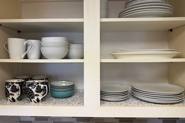 Cute and matching dishes