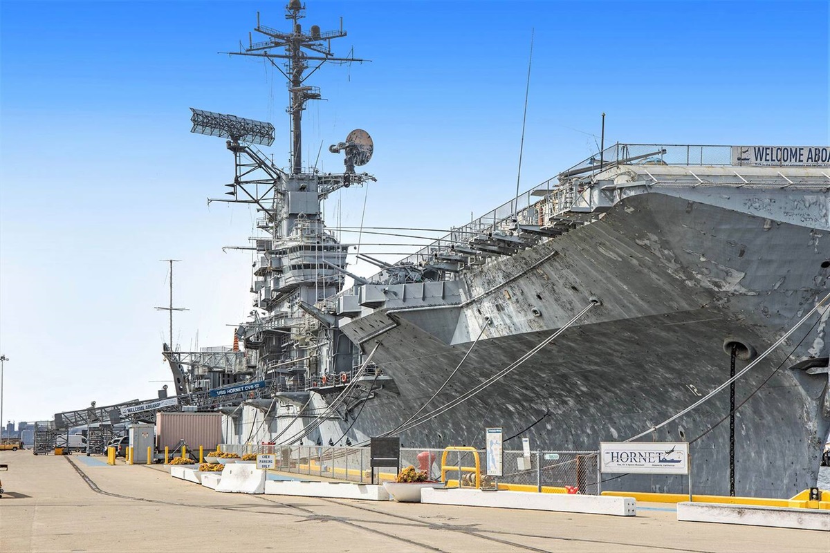 The USS Hornet Museum is a fun place to visit with the family and perfect for WWII buffs.