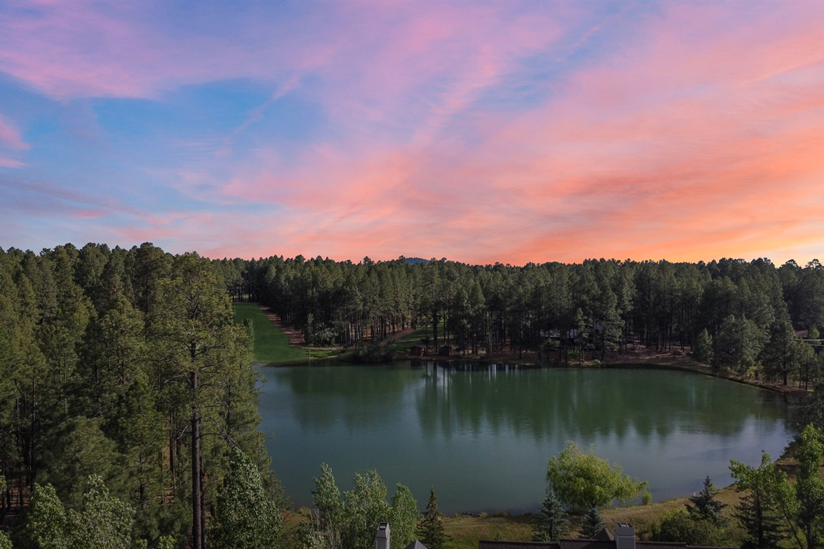 view of the lake