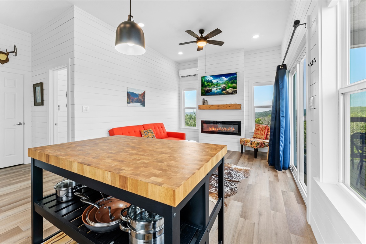 Hill Country craftsmanship and natural textures