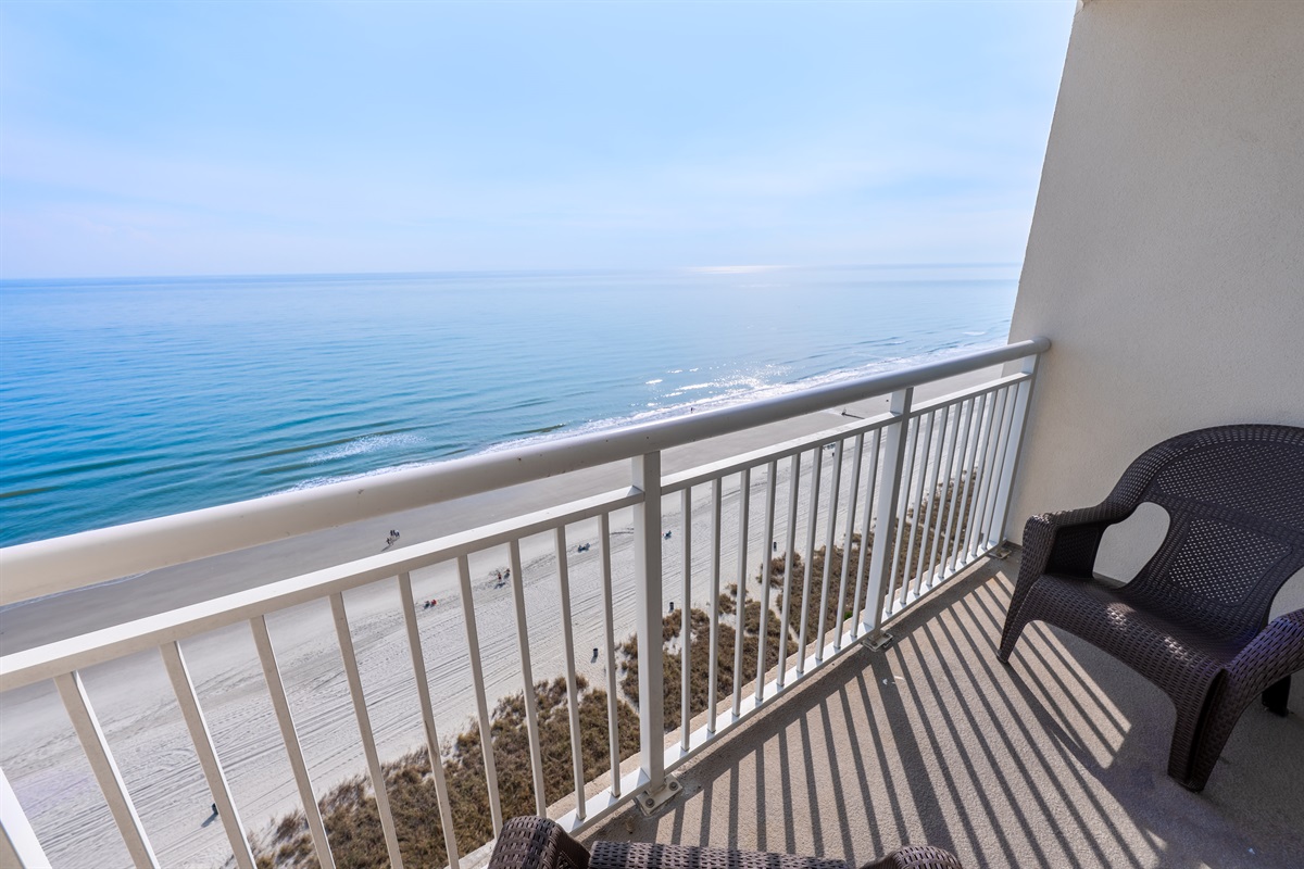 Amazing View from the Balcony!