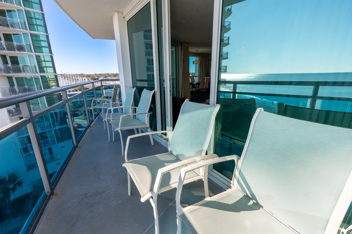 Amazing View from the Balcony!