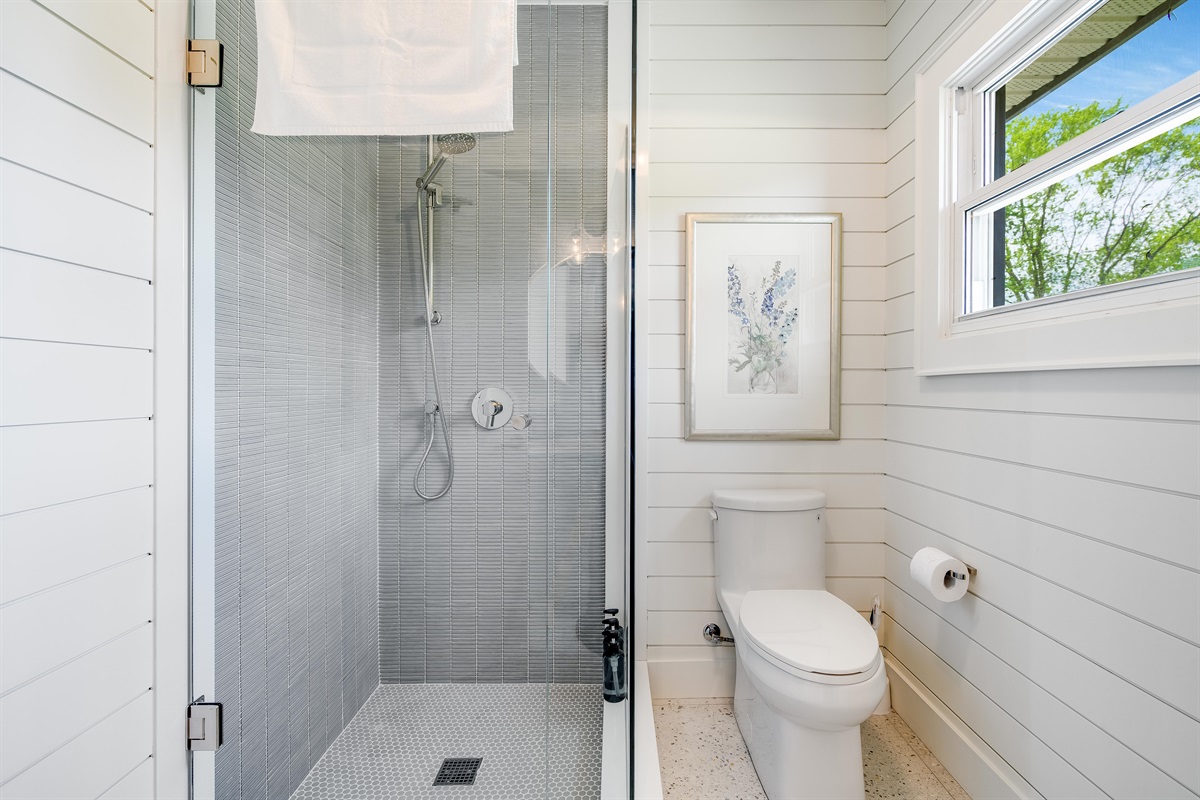 Master bedroom ensuite bathroom.