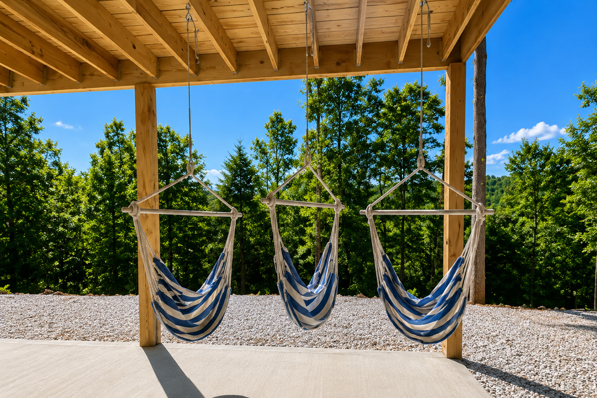 Swing and enjoy the view