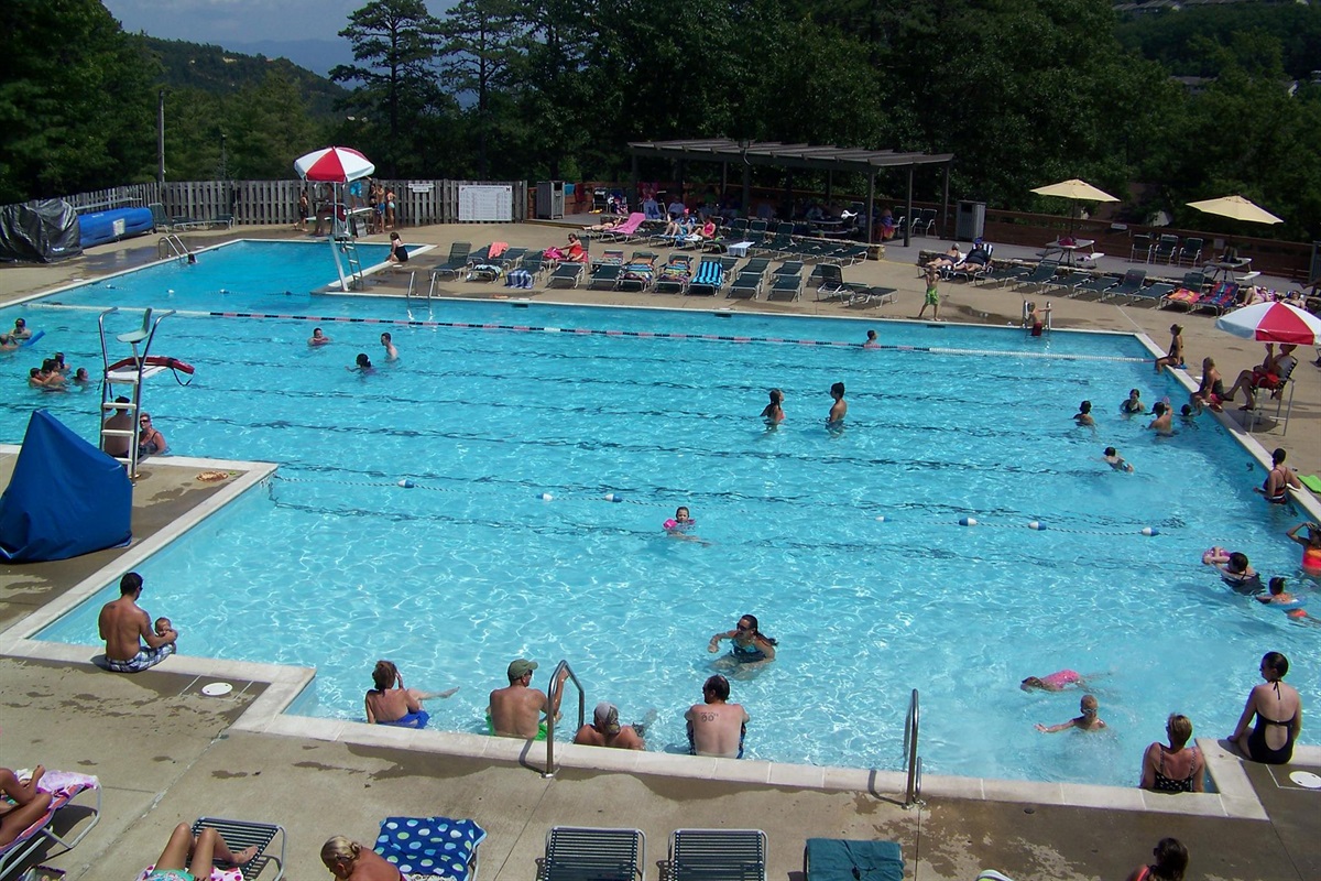 Take a dip! Your stay includes community pool passes for all guests, perfect for cooling off after a day of adventure!