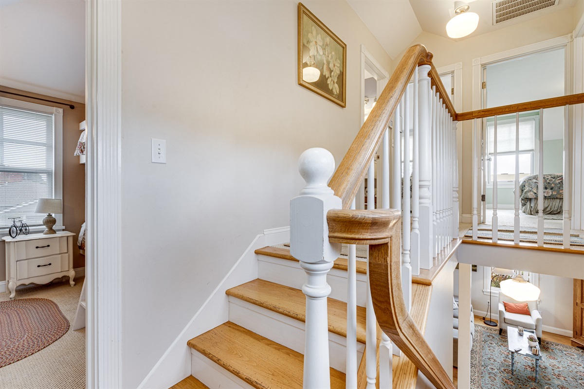 Stairway upstairs