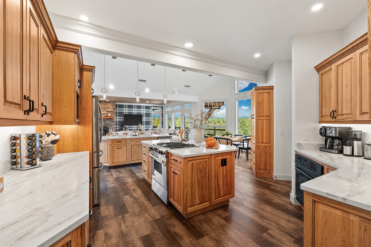 Cook, gather, and reconnect in this spacious kitchen.