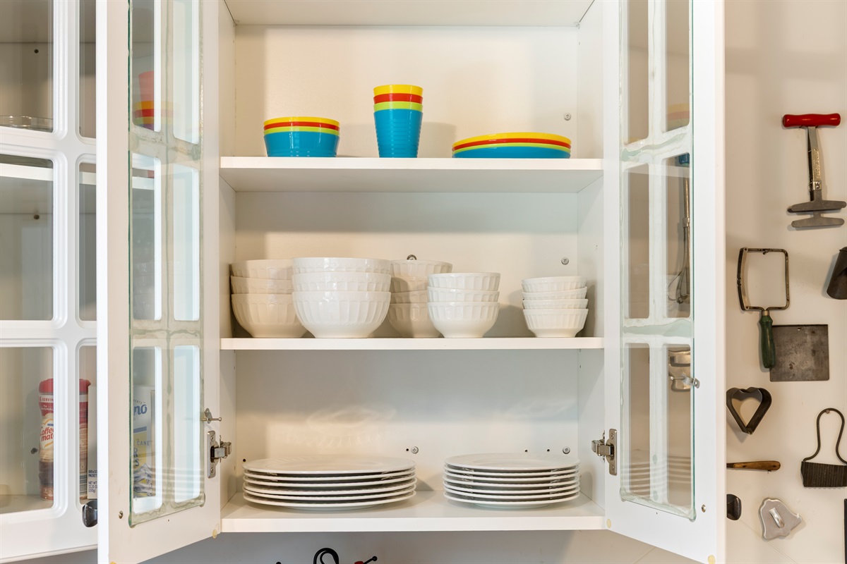 Plenty of flatware for your stay