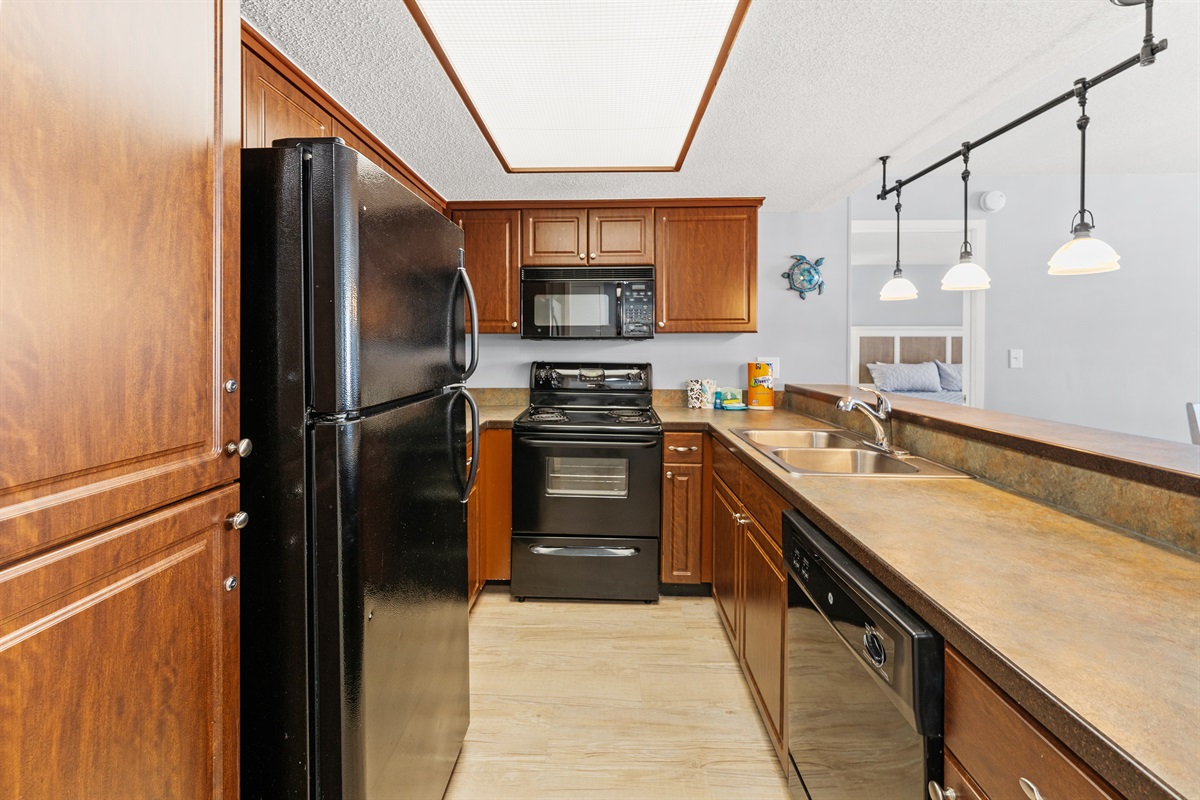 Well appointed Kitchen