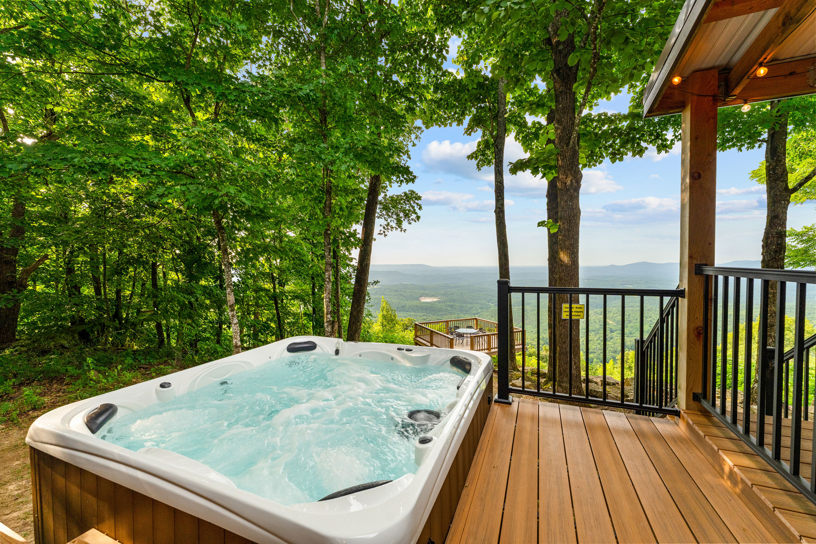 Hot Tub Patio Area