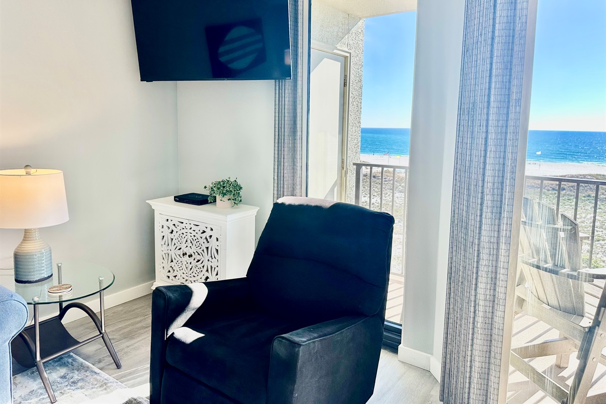 What a view from the living room!  AHHHHH!