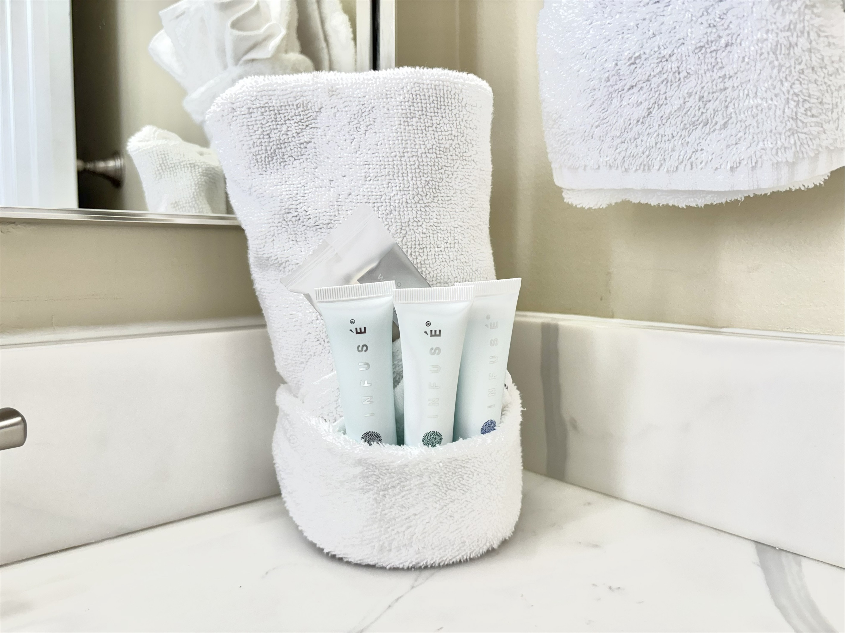 Starter amenities included!