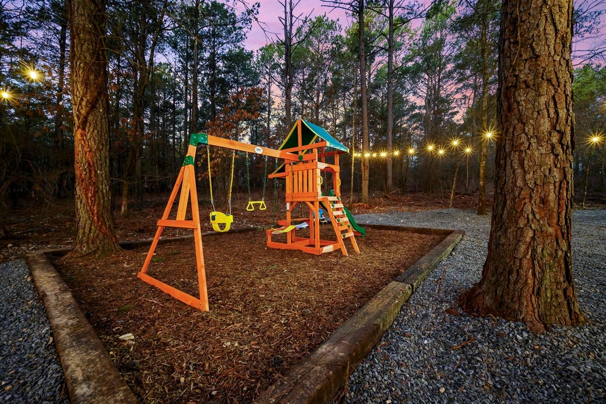 🛝 Kid-approved fun at sunset.