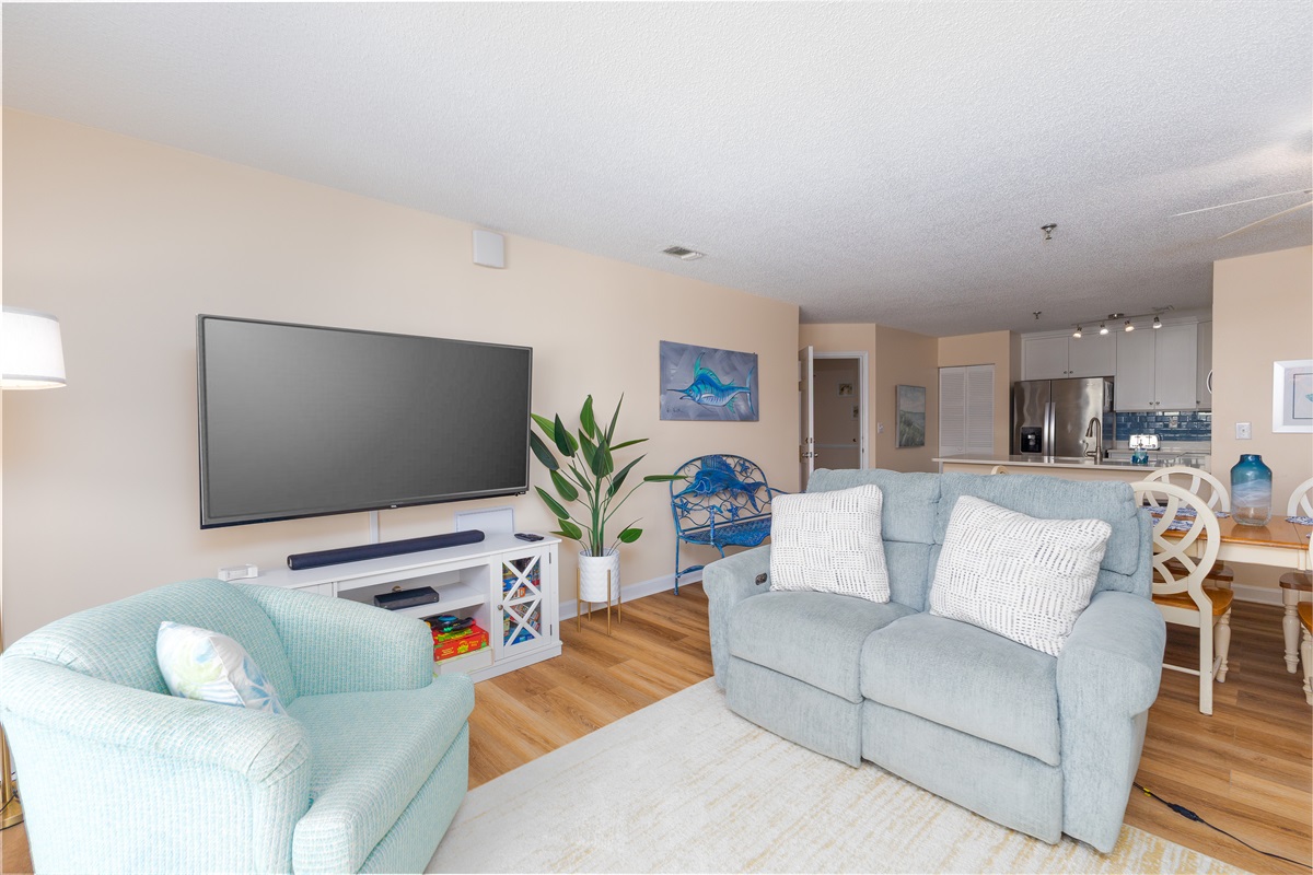 Smart TV in living room