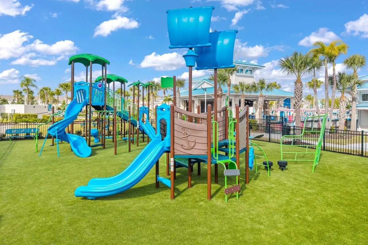 Let the little ones burn energy at the playground. Did we mention our villa is super close to it?